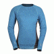 DEMO, Rab Womens Aeon Long Sleeve Tee, Turquoise / Merlin/ -, 12, QBT-06-TQ-12-DEMO