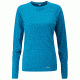 DEMO, Rab Womens Aeon Long Sleeve Tee, Merlin, 12, QBT-06-ME-12-DEMO