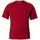 Rab Aeon Tee - Men's-Cayenne/Charge-Small