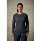 Rab Aerial LS Tee wmns, Beluga, UK12/ US M QBU-44-BE-12-DEMO