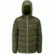 Rab Ascent Jacket - Mens-Dark Olive/Quince-Large
