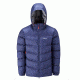 DEMO, Rab Mens Ascent Jacket, Twilight/ Zinc, Medium, QDE-59-TW-M-DEMO