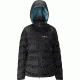 Rab Ascent Jacket - Women's, Black/ Seaglass, Extra Small, QDE-61-BL-08