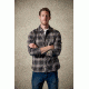 Rab Border Shirt - Mens, Granite/Black, XX-Large, QCA-74-GB-XXL