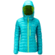 Rab Continuum Hoodie - Women's-Tasman/Chartreuse-Medium