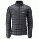 Rab Continuum Pull-On Jacket - Mens-Ebony/Chartreuse-Small