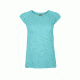 Rab Crimp Short Sleeve Tee - Womens, Seaglass, 10, QBU-60-SE-10