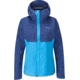 Rab Downpour Eco Jacket - Women's, Nightfall Blue/Alaska Blue, 8, QWG-83-NA-08