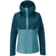 Rab Downpour Eco Jacket - Womens, Orion Blue/Citadel, 10, QWG-83-OBC-10