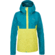 Rab Downpour Eco Jacket - Women's, Ultarmarine/Zest, 14, QWG-83-UZ-14
