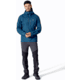 Rab Downpour Mountain Jacket - Mens, Tempest Blue, Medium, QWI-11-TMB-MED