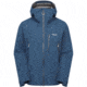 Rab Downpour Mountain Jacket - Men's, Tempest Blue, Medium, QWI-11-TMB-MED
