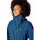 Rab Downpour Mountain Jacket - Womens, Tempest Blue, 14/Large, QWI-12-TMB-14