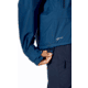 Rab Downpour Mountain Jacket - Womens, Tempest Blue, 14/Large, QWI-12-TMB-14