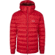 Rab Electron Pro Jacket - Mens, Ascent Red, Large, QDN-85-ASR-LRG