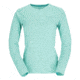 Rab Force Long Sleeve Tee - Womens, Meltwater, 10, QBL-08-MEL-10