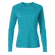 Rab Force Long Sleeve Tee - Womens, Seaglass, Medium, QBU-69-SG-12