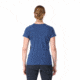 Rab Force Short Sleeve Tee - Womens, Nightfall Blue, 10, QBL-06-NFB-10