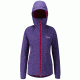 DEMO, Rab Womens Inferno Shield Hoodie, Juniper/Peony, 12, QIN-84-JU-12-DEMO