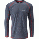 Rab Interval Long Sleeve Tee - Men's-Ebony-Large