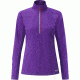 Rab Interval Long Sleeve Zip Tee - Women's-Nightshade-10