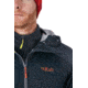Rab Kinetic Alpine Jacket - Mens, Beluga, 2XL, QWF-75-BE-XXL