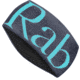 Demo, Rab Knitted Logo Headband, Ebony / Seaglass, One Size, QAA-71-EB