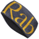 Rab Knitted Logo Headband, Steel / Footprint, One Size, QAA-71-ST
