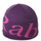 Rab Logo Beanie-Grape-One Size