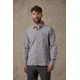 Rab Maker Long Sleeve Shirt - Mens, Grey Chambray, Large, QCA-80-GC-L