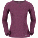 Rab MeCo 140 Long Sleeve Tee - Women's-Petal/Smoke-12