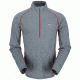 Rab MeCo 165 Long Sleeve Zip Tee - Men's-Smoke-Small