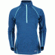 DEMO, Rab Womens MeCo 165 Long Sleeve Zip, Ink, 12, QBT-15-IK-12-DEMO