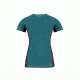 Rab MeCo Base Layer Tee Shirt-Women's-Tee Aqua-Small