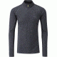 Rab Merino+ 120 Long Sleeve Zip Tee - Men's -Ebony-XX-Large