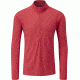 Rab Merino+ 160 Long Sleeve Zip Tee - Men's -Cayenne-Large
