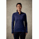 Rab Merino+ 160 Long Sleeve Zip - Womens, Twilight, 14, QBU-31-TW-14