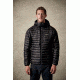 Rab Microlight Alpine Jacket - Men's, Black/Shark, Small, QDA-62-BL-S