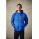 Rab Microlight Alpine Jacket - Men's, Electric/Mango, Medium, QDA-62-EL-M