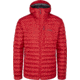 Rab Microlight Alpine Jacket - Men's, Ascent Red, Medium, QDB-12-ASR-MED