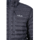 Rab Microlight Alpine Jacket - Men's, Beluga/Dijon, Extra Small, QDA-90-BE-XS