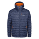Rab Microlight Alpine Jacket - Men's, Deep Ink/Marmalade, Extra Large, QDB-12-DIM-XLG