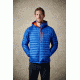 Rab Microlight Alpine Jacket - Mens, Electric/Mango, Extra Small, QDA-62-EL-XS