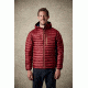 Rab Microlight Alpine Jacket - Mens, Rococco/ Deep Ink, Extra Small, QDA-62-RO-XS
