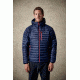 Rab Microlight Alpine Jacket - Mens, Twilight/Shark, Extra Small, QDA-62-TW-XS
