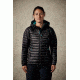 Rab Microlight Alpine Jacket - Women's, 18 UK, Black/Seaglass, QDA-65-BK-18