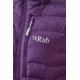 Rab Microlight Alpine Jacket - Women's, 10 UK, Blackcurrant, QDB-13-BC-10
