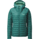 Rab Microlight Alpine Long Jacket - Women's, Atlantis/Cascade, Large, QDA-93-AT-14
