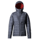 Rab Microlight Alpine Long Jacket - Women's, Steel/Passata, Extra Small, QDA-93-ST-08