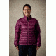 Rab Microlight Jacket - Women's, Berry/ Tayberry, 16, QDA-66-BY-16